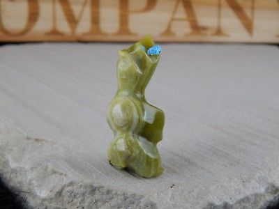 Bear Zuni Fetish Carving - Andres Quam - High Lonesome Trading