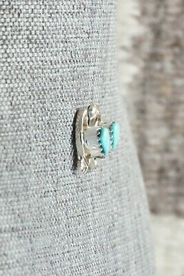 Turquoise & Sterling Silver Earrings - Lloyd Kanesta