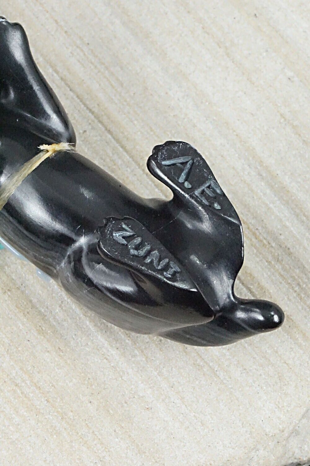 Bobcat Zuni Fetish Carving - Albert Eustace