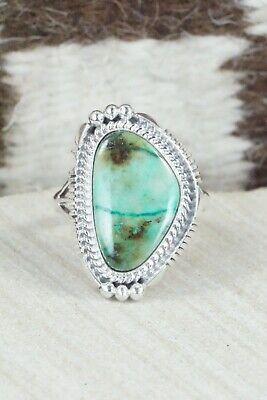 Turquoise & Sterling Silver Ring - Daniel Benally - Size 9.5 - High Lonesome Trading