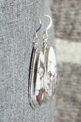 Wild Horse & Sterling Silver Earrings - Annie Spencer