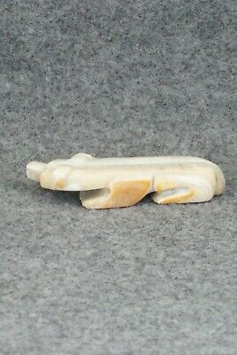 Badger Zuni Fetish Carving - Reynold Lunasee