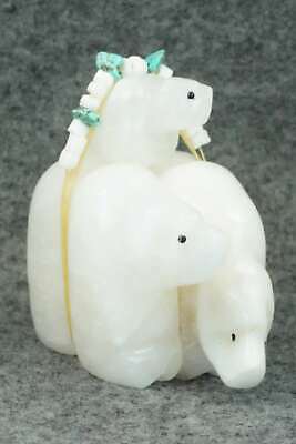 Bear Zuni Fetish Carving - Ed Lementino