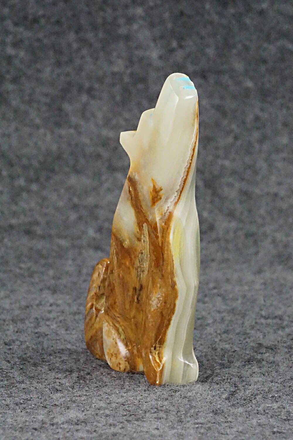 Coyote Zuni Fetish Carving - Rodney Laiwakete