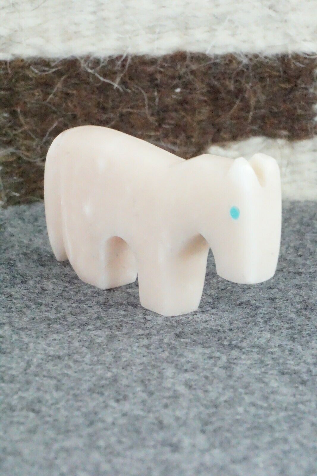 Horse Zuni Fetish Carving - Bernard Laiwakete - High Lonesome Trading