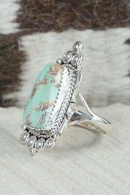 Turquoise & Sterling Silver Ring - Daniel Benally - Size 9 - High Lonesome Trading