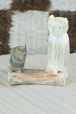 Owl Zuni Fetish Carving - Brandon Phillips