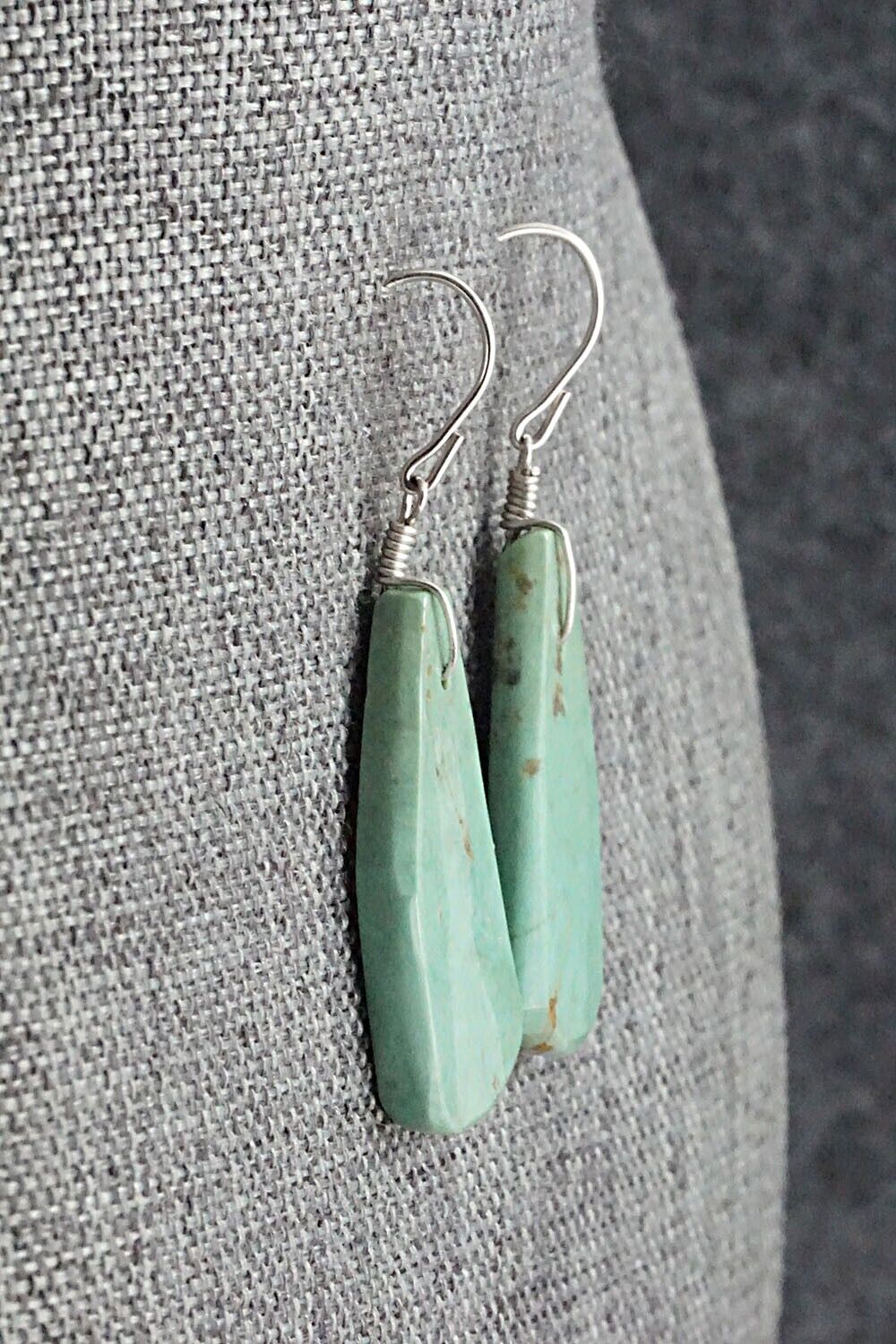 Turquoise & Sterling Silver Earrings - Sharon Abeyta