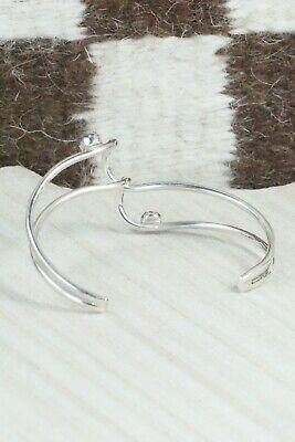 Turquoise & Sterling Silver Bracelet - Yolanda Skeets - High Lonesome Trading