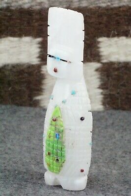 Corn Maiden Zuni Fetish Carving - Carl Etsate