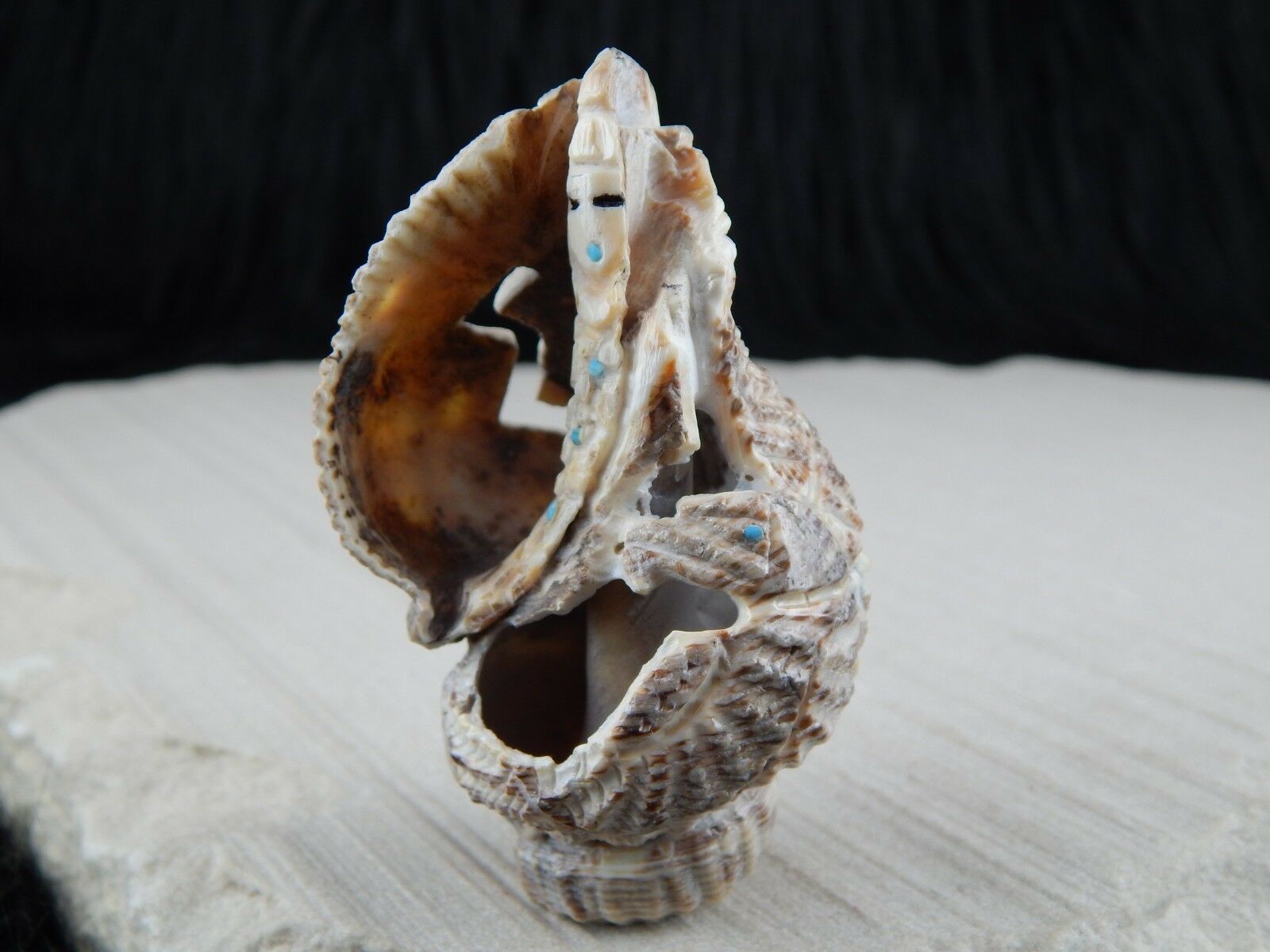 Corn Maiden Zuni Fetish Carving - Jerrold Lahaleon - High Lonesome Trading