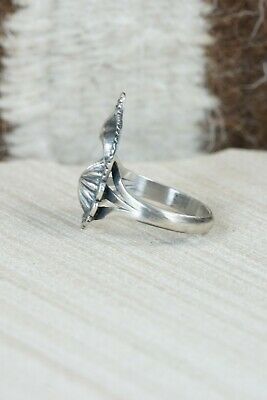 Navajo Sterling Silver Ring - Annie Spencer - Size 8.5