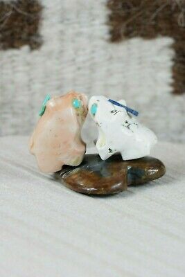 Bear Zuni Fetish Carving - Della Haloo - High Lonesome Trading