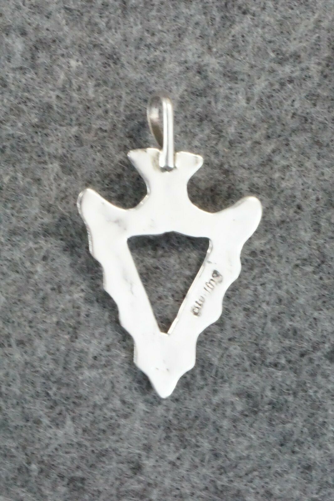 Turquoise & Sterling Silver Pendant - Navajo