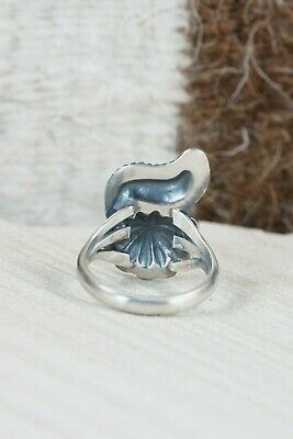 Navajo Sterling Silver Ring - Annie Spencer - Size 8.75