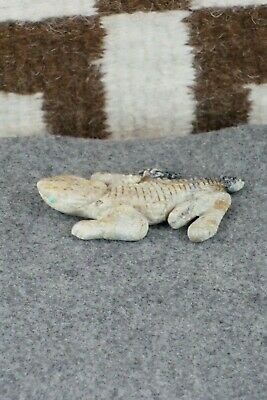 Lizard Zuni Fetish Carving - Wilfred Cheama