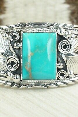 Turquoise & Sterling Silver Bracelet - Davy Morgan