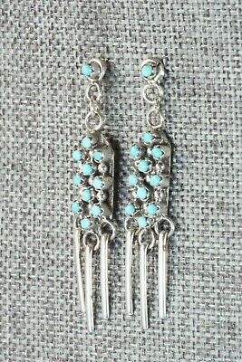 Turquoise & Sterling Silver Earrings - Arlene Quam