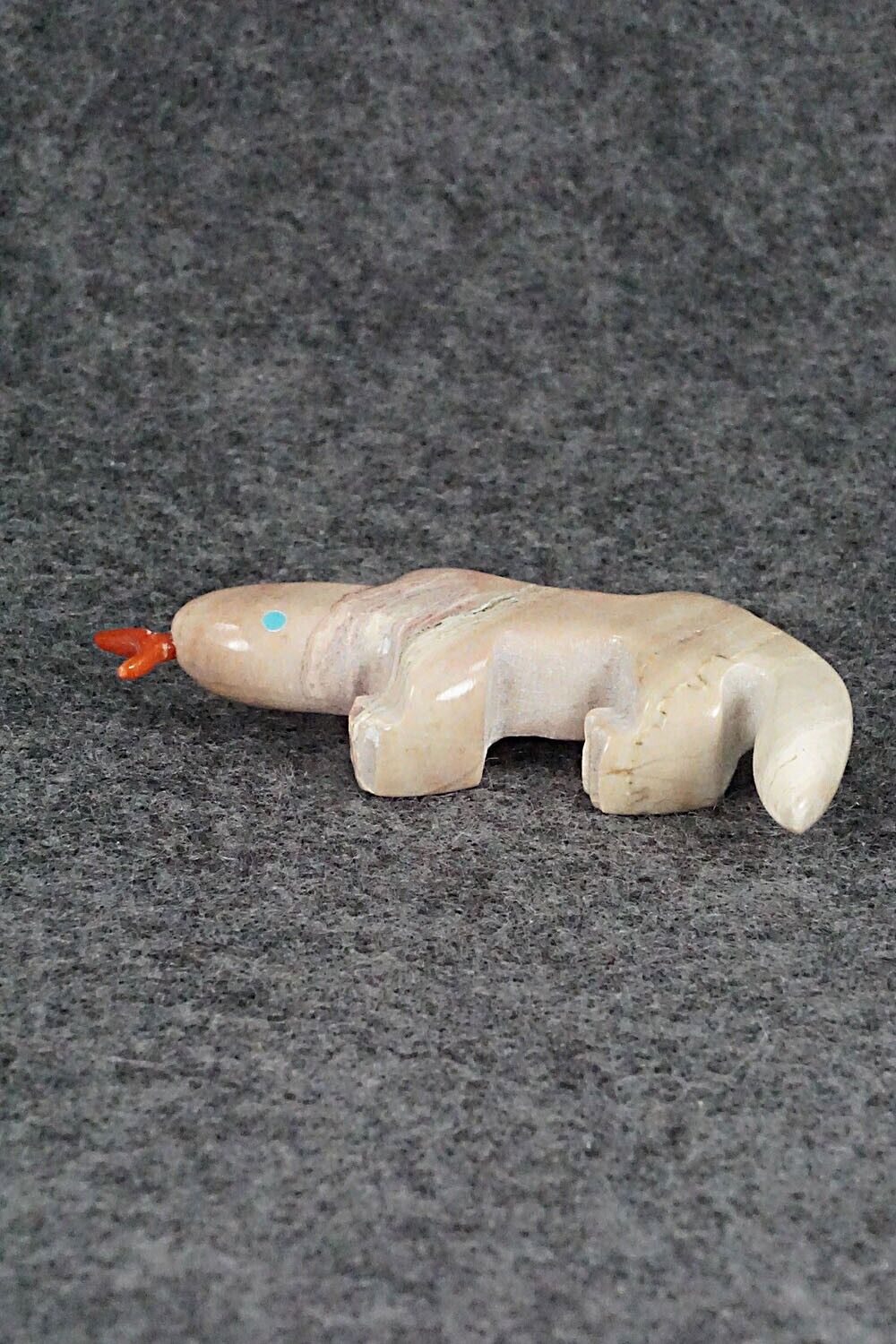 Lizard Zuni Fetish Carving - Cameron Nastacio