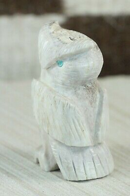 Owl Zuni Fetish Carving - Allison White