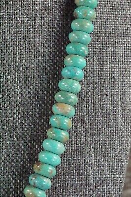 Turquoise & Sterling Silver Necklace - Navajo