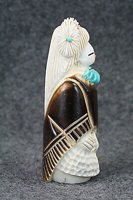 Corn Maiden Zuni Fetish Carving - Claudia Peina