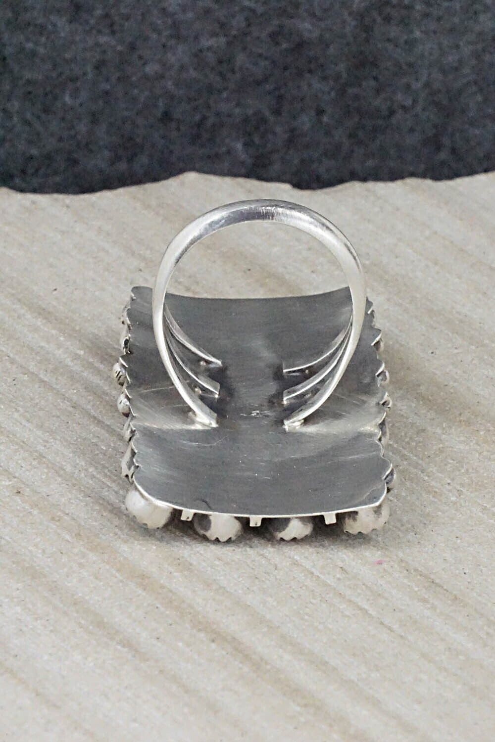 Turquoise & Sterling Silver Ring - Roberta Begay - Size 7