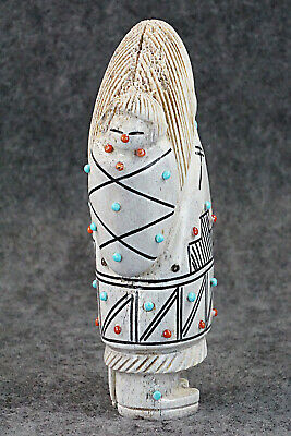 Corn Maiden Zuni Fetish Carving - Claudia Peina