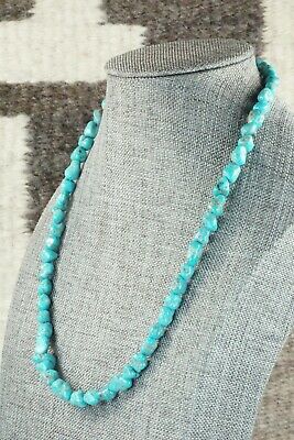 Turquoise & Sterling Silver Necklace - Doreen Jake