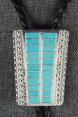 Turquoise & Sterling Silver Bolo Tie - Jessica Chavez