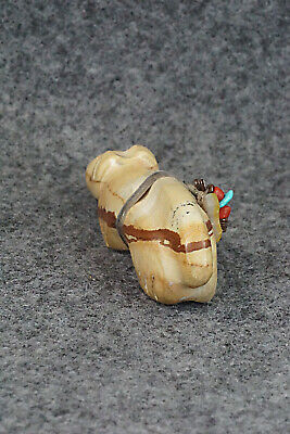 Mountain Lion Zuni Fetish Carving - Peter Gasper