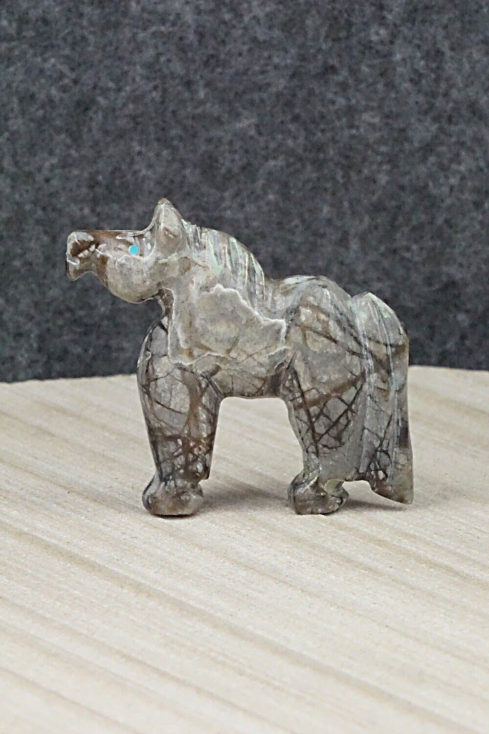 Horse Navajo Fetish Carving - Albert Livingston