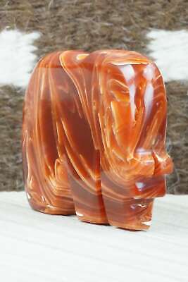 Bear Zuni Fetish Carving - Bernard Laiwakete