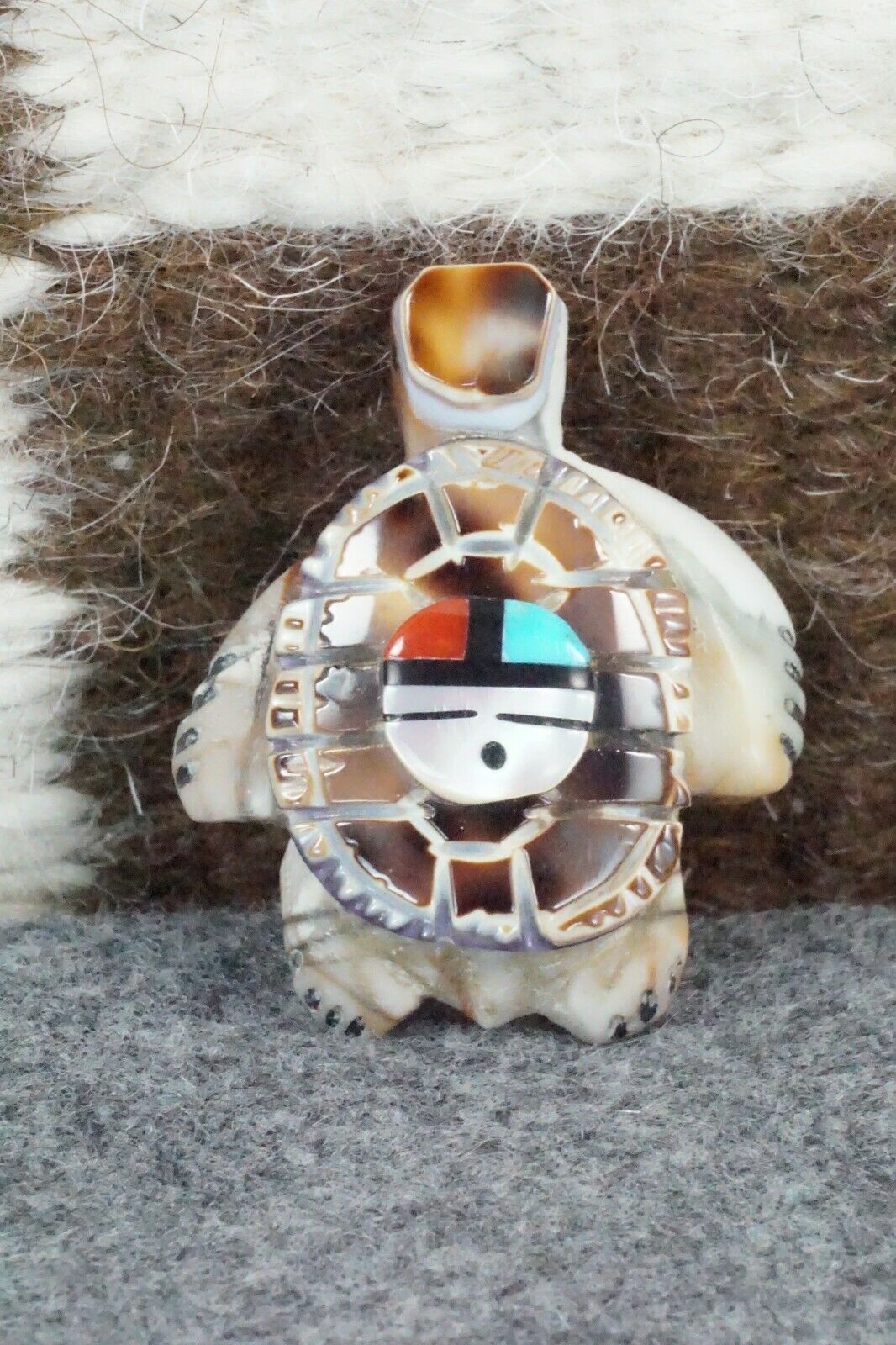 Turtle Zuni Fetish Carving - Darrin Boone
