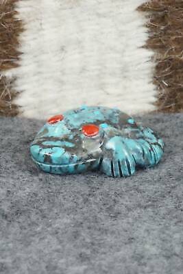 Frog Zuni Fetish Carving - Reynold Lunasee