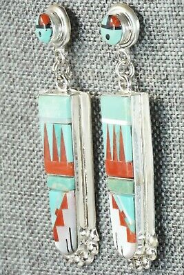 Multi Stone & Sterling Silver Earrings - Patty Edaakie