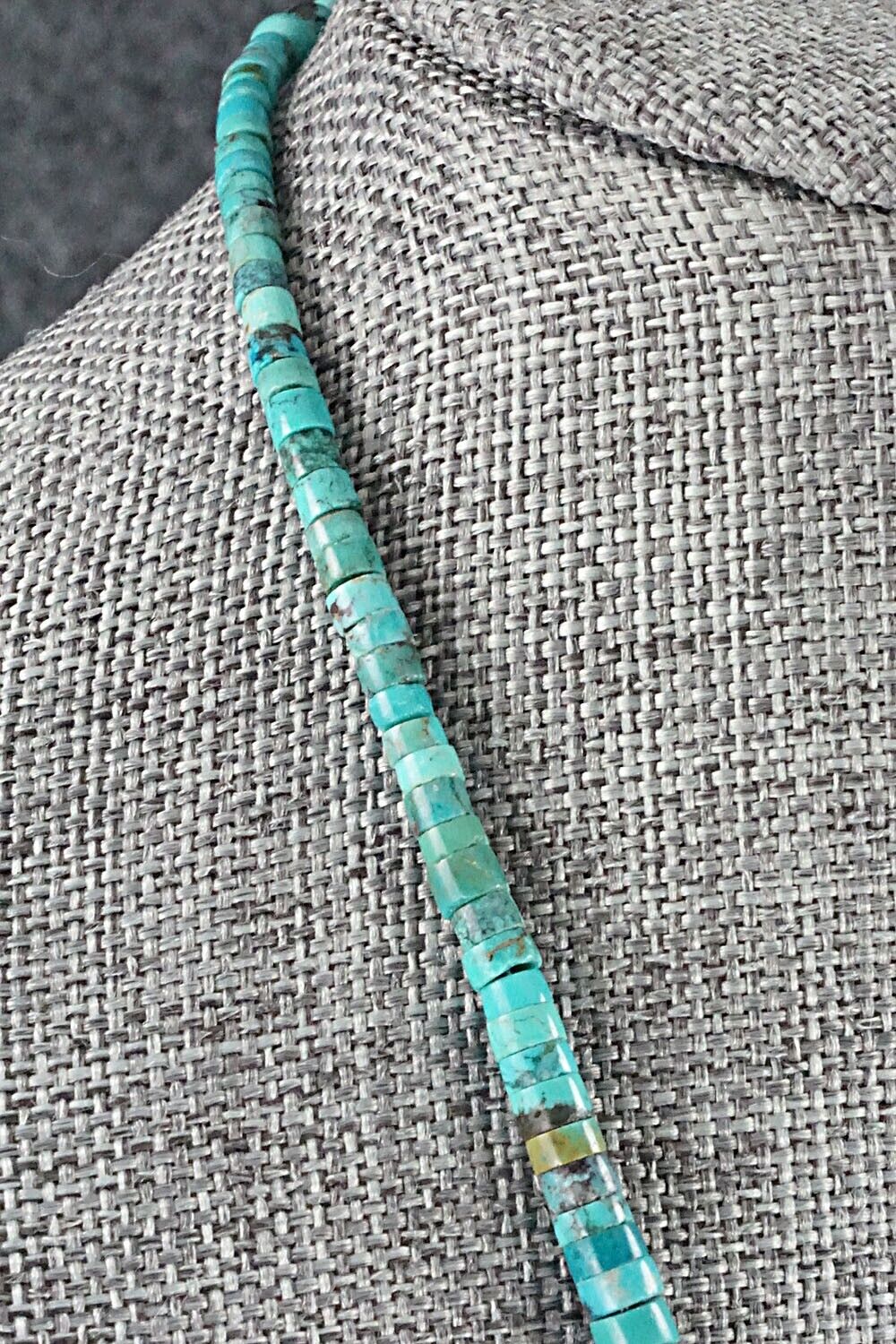 Turquoise & Spiny Oyster Necklace - Susie Deal