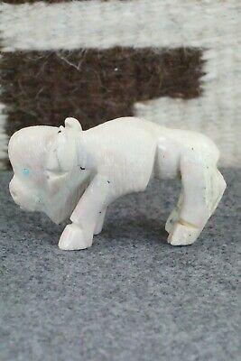 Buffalo Zuni Fetish Carving - Jonas Hustito - High Lonesome Trading