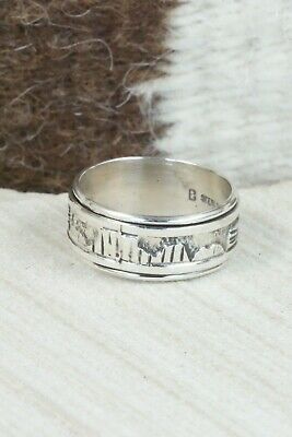 Sterling Silver Ring - Elaine Becenti - Size 10.25