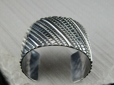 Navajo Sterling Silver Bracelet - Matilda John - High Lonesome Trading