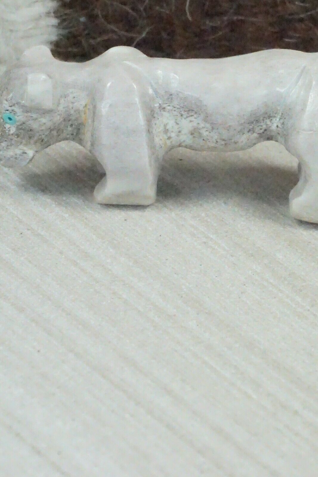 Buffalo Zuni Fetish Carving - Allison White