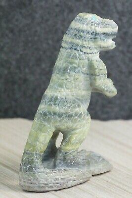T-Rex Zuni Fetish Carving - Derrick Kaamasee