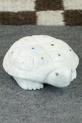 Turtle Zuni Fetish Carving - Jonas Hustito