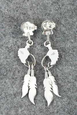 Turquoise & Sterling Silver Earrings - Rita Largo