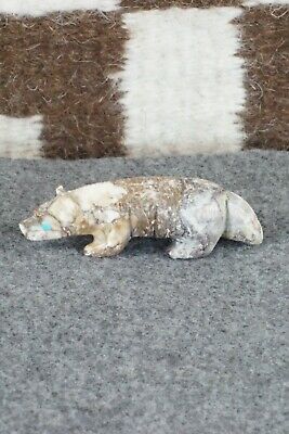 Wolf Zuni Fetish Carving - Ronnie Lunasee