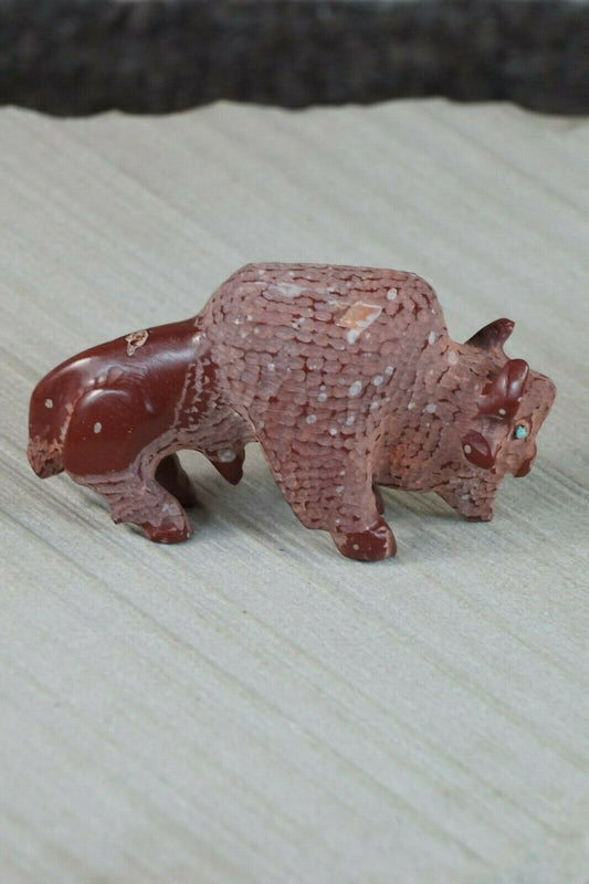 Buffalo Zuni Fetish Carving - Russell Shack - High Lonesome Trading