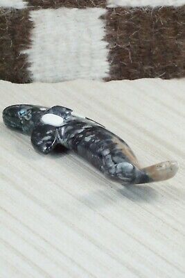 Whale Zuni Fetish Carving - Todd Etsate