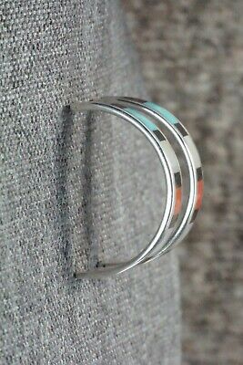 Multi Stone Inlay & Sterling Silver Earrings - Robin Chavez