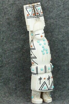 Corn Maiden Zuni Fetish Carving - Claudia Peina
