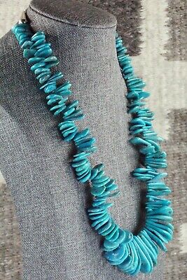 Turquoise & Sterling Silver Necklace - Louise Joe